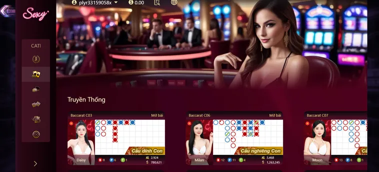 Sexy Gaming Live Tại 789Club Không Gian Casino Giải Trí Đỉnh Cao Năm 2026
